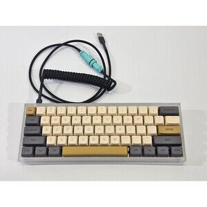 WN DZ60RGB V2 60% Hotswap Mech Keyboard Kailh Box White Acrylic Case PBT Keys